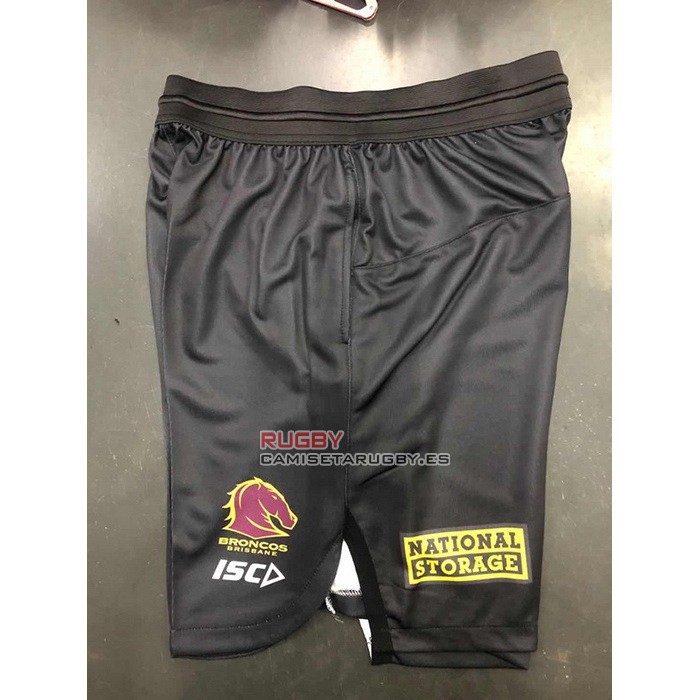 Pantalones Cortos Brisbane Broncos Rugby 2021 Gris